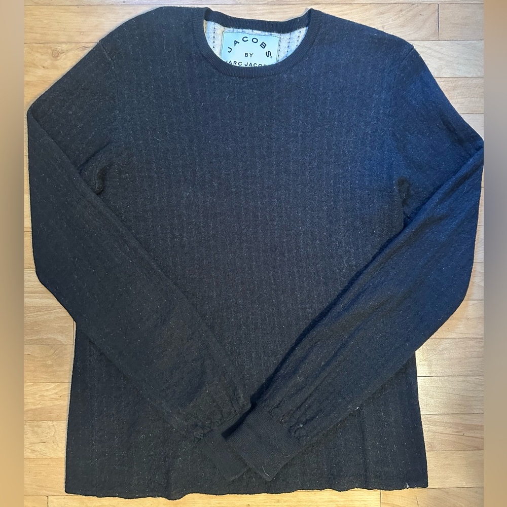 Jacobs by Marc Jacobs 100% Cashmere Black Sweater M